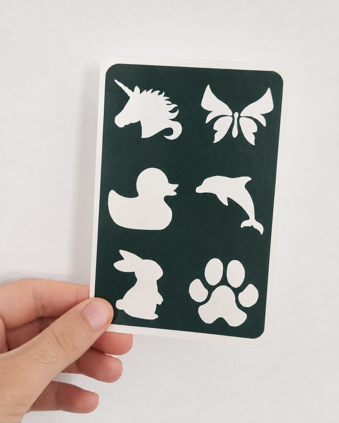 Dieren | Glittertattoo Stencilsets