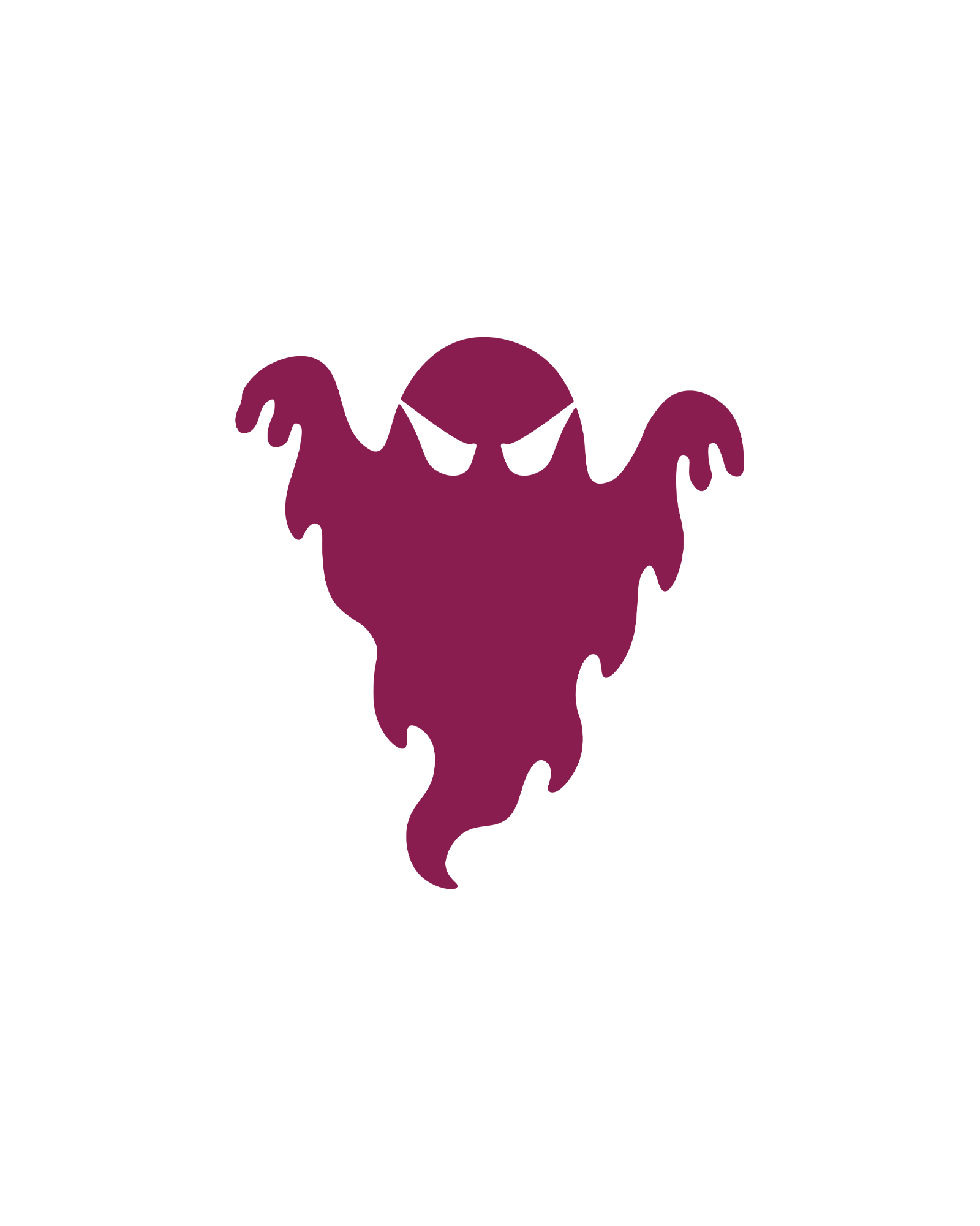 Spook | Glittertattoo Stencil