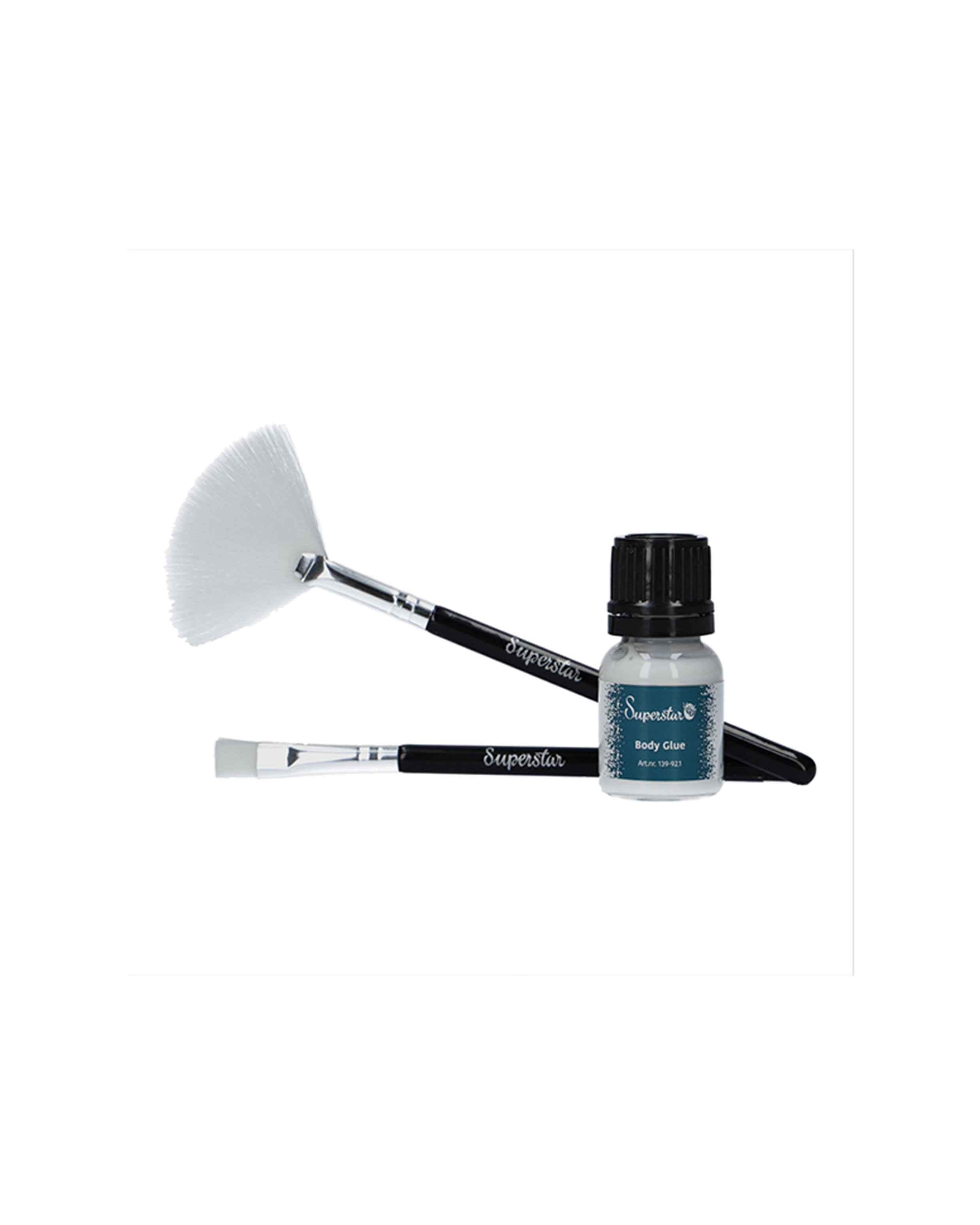 Brush & Glue set voor Glittertattoos