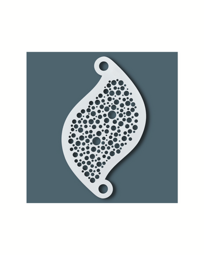 Herbruikbare stencils | Face Paint Stencil BUBBLE