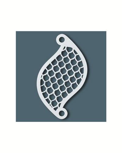 Herbruikbare stencils | Face Paint Stencil SCALES