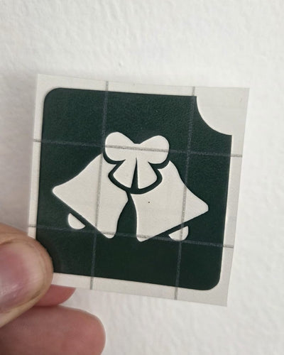 Klokken | Glittertattoo Stencil